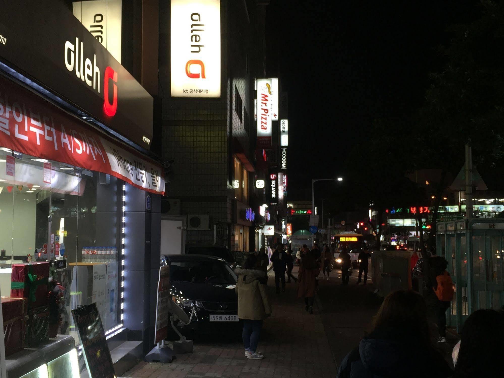 Backpackers In Jeju City Center Ngoại thất bức ảnh