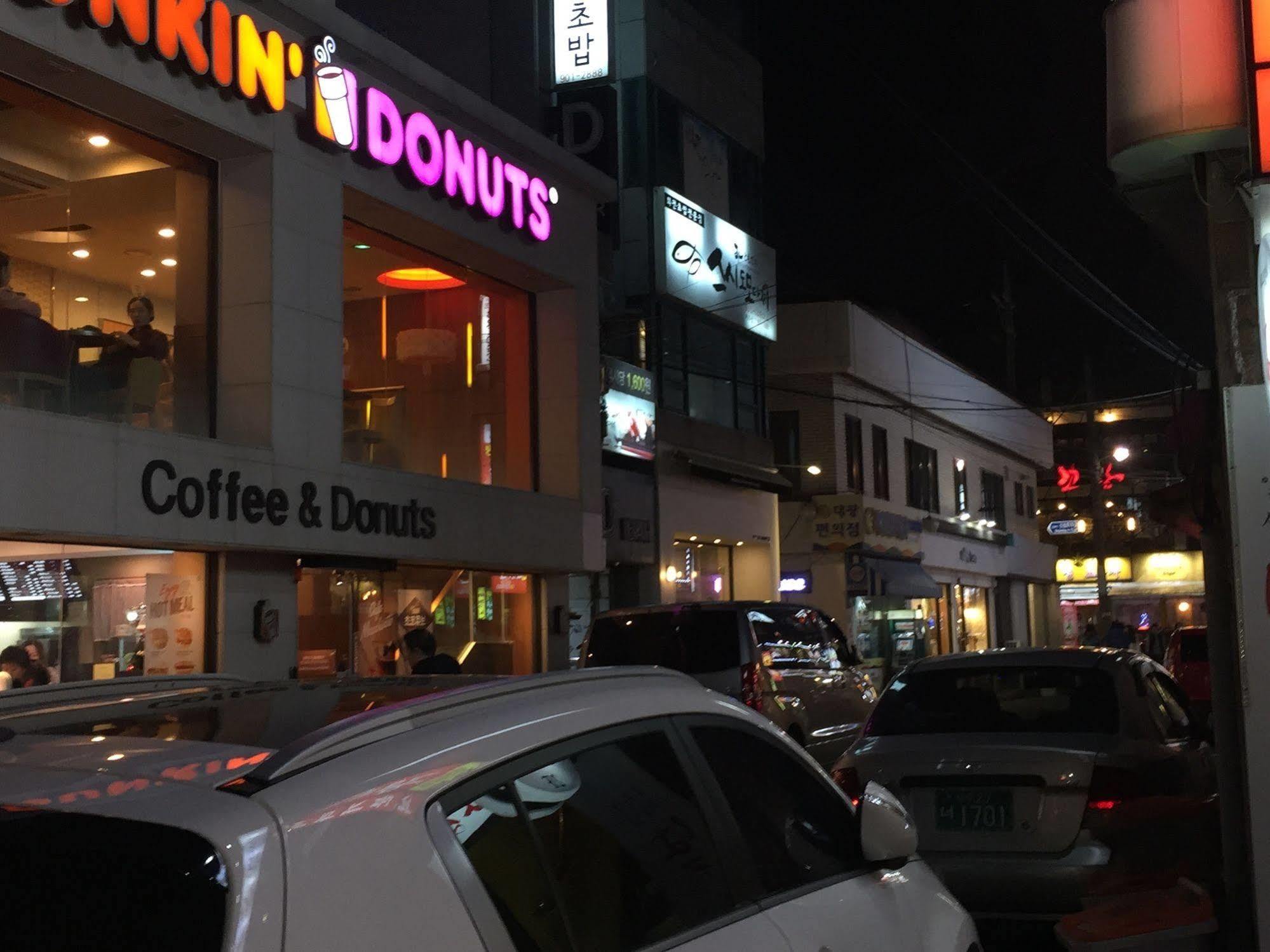 Backpackers In Jeju City Center Ngoại thất bức ảnh